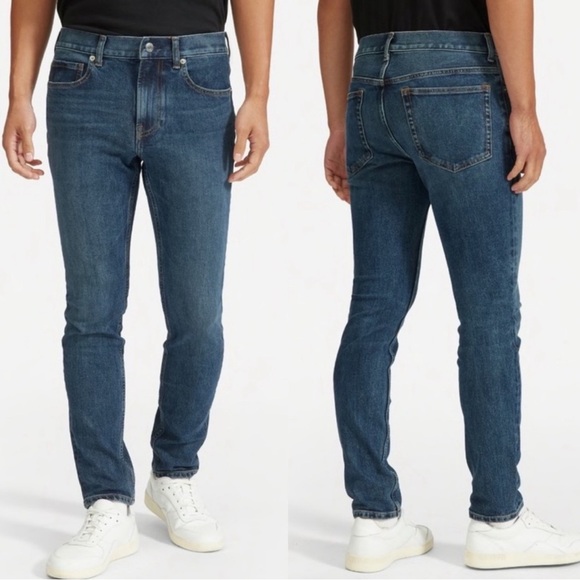 Everlane Uniform The Skinny Jean Size 35 x 34 - Picture 1 of 7